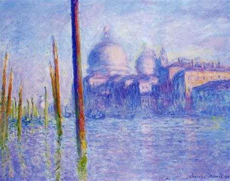 Claude Monet - The Grand Canal, Venice | Monet art, Venice painting, Claude monet art