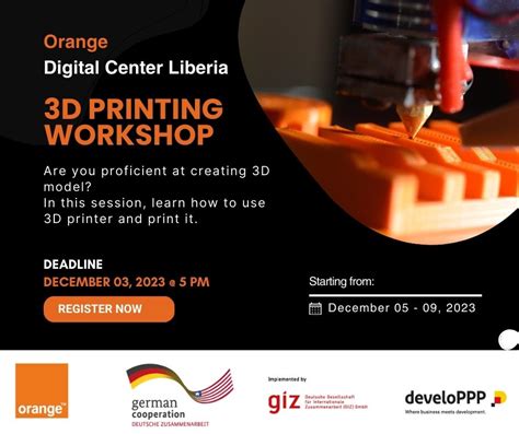 📢 Calling All 3D Design... - Orange Digital Center