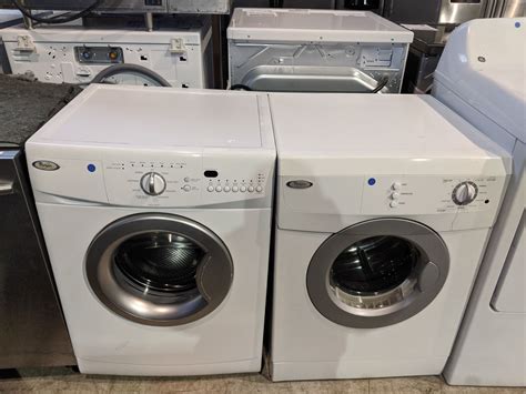 WHIRLPOOL FRONT-LOAD WASHER & DRYER SET - Able Auctions