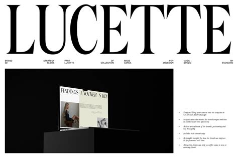 LUCETTE | Brand Strategy on Behance