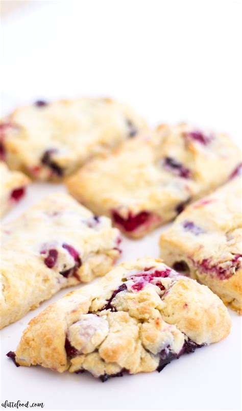 Mixed Berry Biscuits - A Latte Food