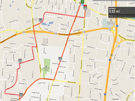 Plan A Running Route | Examples and Forms