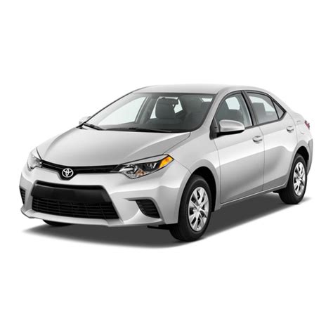 TOYOTA 2014 COROLLA OWNER'S MANUAL Pdf Download | ManualsLib