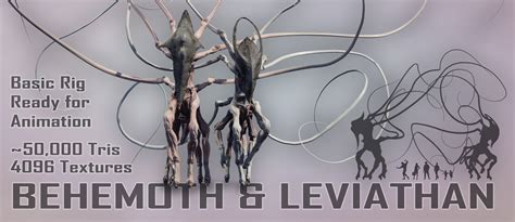 Biblical Beasts Behemoth and Leviathan by Lexinator117 on DeviantArt