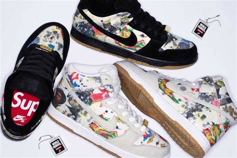 9/2発売｜Supreme × Nike SB Dunk "Rammellzee" 2types 23FW Week2｜抽選/販売/定価情報 ...