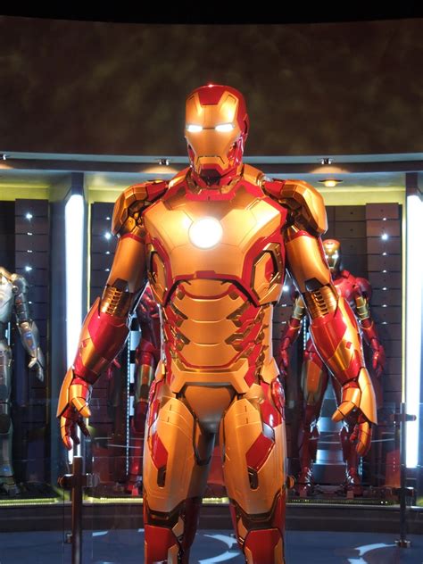 Iron Man 3 Mark 42 armour on display... - domesticjenni