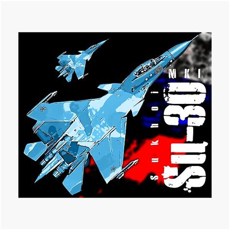 "Sukhoi SU-30 MKI Russian Fighterjet" Photographic Print for Sale by ...