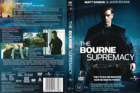 The Bourne Supremacy | Bourne supremacy, Jason bourne, Bourne