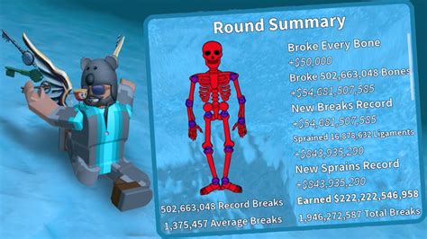 I BROKE OVER 500 MILLION BONES!! | Broken Bones 4 | Roblox - YouTube