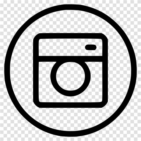 Instagram Icon Instagram Svg, Label, Stencil Transparent Png – Pngset.com