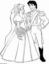 Prince Eric Little Mermaid Coloring Pages Sketch Page sketch template