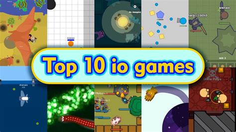 TOP 10 IO GAMES 2019 - YouTube