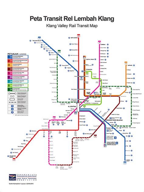 Good girl go travel: Kuala Lumpur Train Map Guide for tourist ( MRT/ LRT/ Monorail /Komuter)