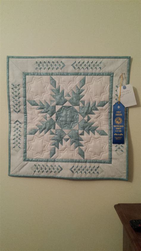 Border using Double Diamond Ruler from the Quilt Board. | Star quilts, Diamond quilt, Quilt border