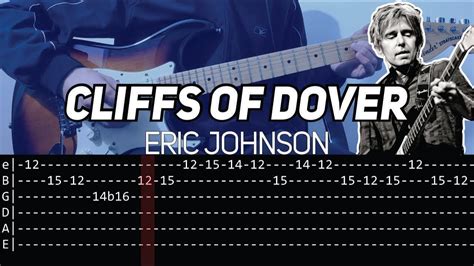 Eric Johnson - Cliffs of Dover intro (Guitar lesson with TAB) - YouTube