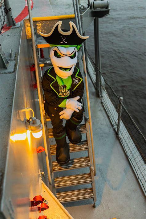 October 2022: “Davy” from Savannah Ghost Pirates - Mascots