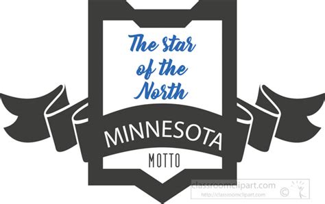 Minnesota State Clipart - minnesota-state-motto-clipart-image - Classroom Clipart