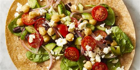 Best Greek Salad Wrap — How to Make Greek Salad Wrap