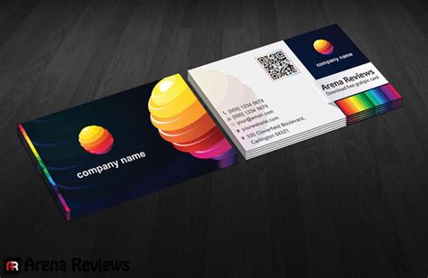 Multi Color Business Card by ArenaReviews on DeviantArt