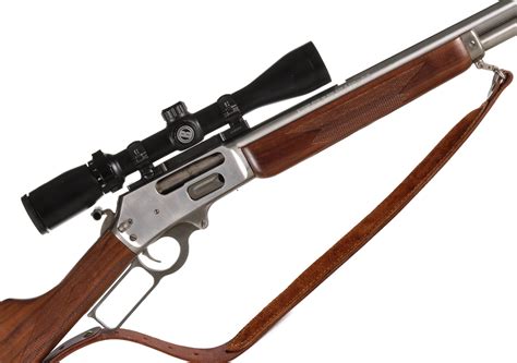 #15060: MARLIN 45-70 1895GS LEVER ACTION WITH SCOPE & SLING