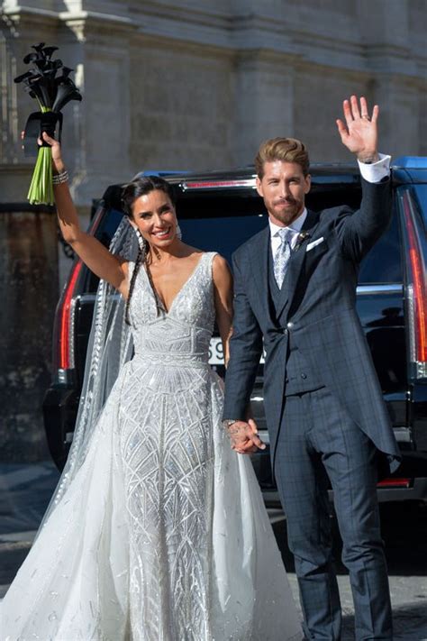 Sergio Ramos Wife Wedding Dress - img-public