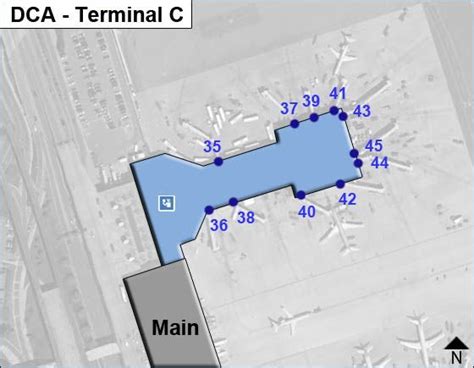 Reagan National Airport Map | DCA Terminal Guide