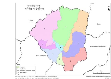 Map of Barekot Rural Municipality, Jajarkot, Nepal – Nepal Archives