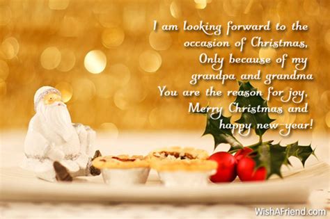 I am looking forward to the, Christmas Message for Grandparents