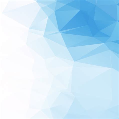 Premium Vector | Light Blue Geometric Background