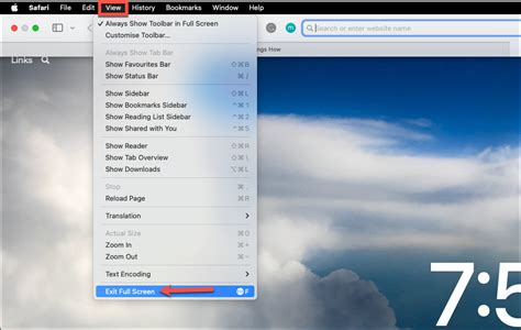 How to Exit Full Screen on Mac