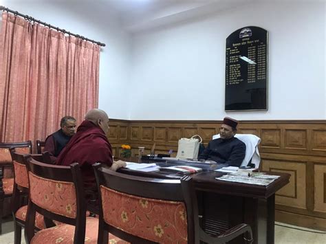 Deputy Speaker meets Speaker of HP Vidhan Sabha - Central Tibetan ...