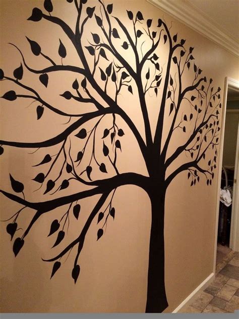 How to Make a Family Tree Photo Wall in a Few Simple Steps | Tree wall painting, Family tree ...