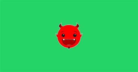 Sticker Maker - Devil's Emoji 1