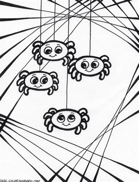 Effortfulg: Spider Coloring Pages