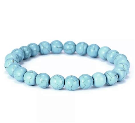 Turquoise beads bracelet – Agora Marketplace