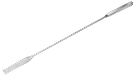 Micro Spatula Spoon, 5.9" - Stainless Steel, Polished - One 0.2" Flat End, One 0.2" Scoop End ...