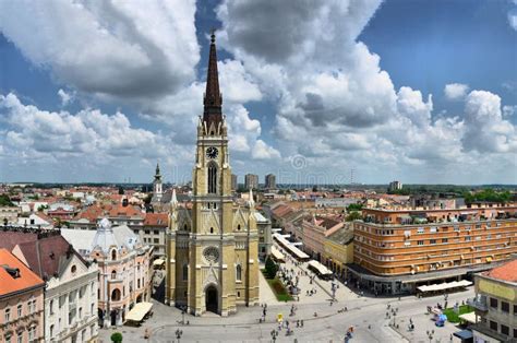 Novi Sad City in Vojvodina, Serbia - Church of the Name of Mary Stock Photo - Image of culture ...