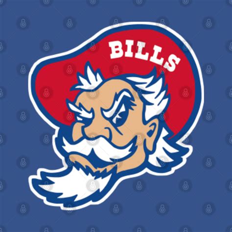 Vintage Style Bills Mascot: Bill - Buffalo Bills - T-Shirt | TeePublic