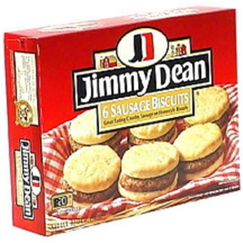 Jimmy Dean Sausage Biscuits - 12 oz, Nutrition Information | Innit