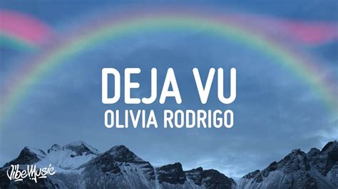 Olivia Rodrigo - Deja Vu (Lyrics) Acordes - Chordify