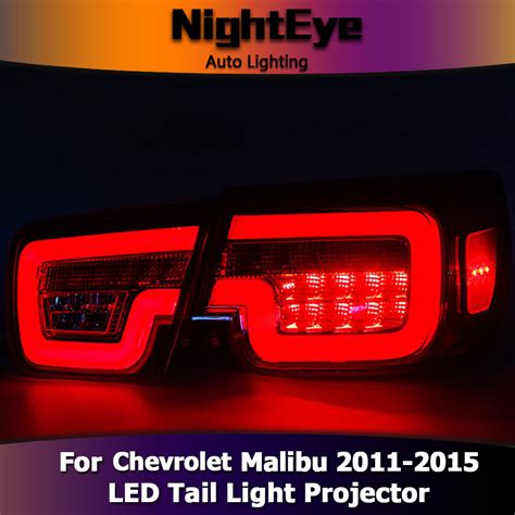 NightEye Chevrolet Malibu Tail Lights 2011-2015 New Malibu LED Tail Li