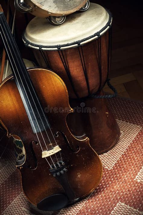 Folk Music Acoustic Instruments Stock Image - Image of life, entertainment: 61575443