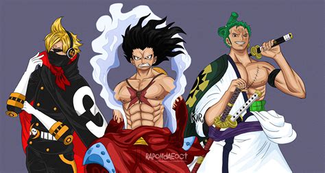 Monster Trio : r/OnePiece