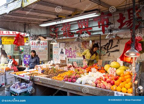 Chinatown Market in New York City Editorial Stock Photo - Image of manhattan, chinatown: 83836023