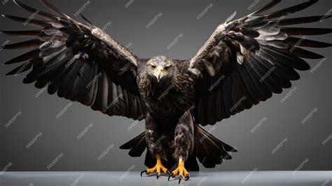 Premium AI Image | bald bald eagle eagle bird isolated on white background