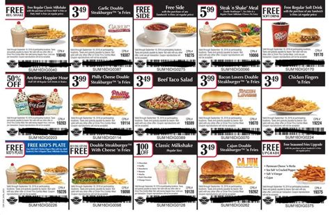 New Steak N Shake Coupons – B1G1 Free Meals, $1 Off Shakes & More with ...