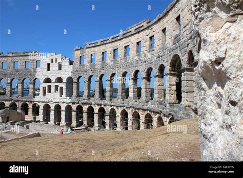 Arena in Pula, Croatia Stock Photo - Alamy