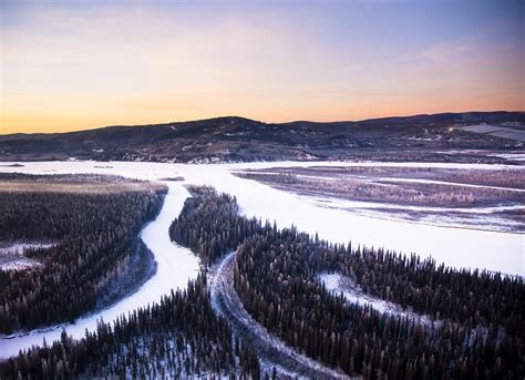 Aerial View Of The Tanana River Valley Photograph by Kevin Smith | Fine ...