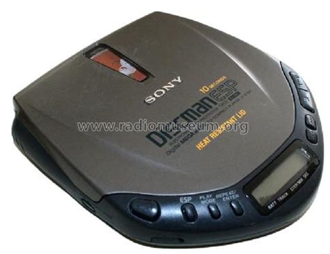 Discman D-E301 R-Player Sony Corporation; Tokyo, build |Radiomuseum.org