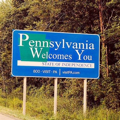 Pennsylvania Highway Road Signs